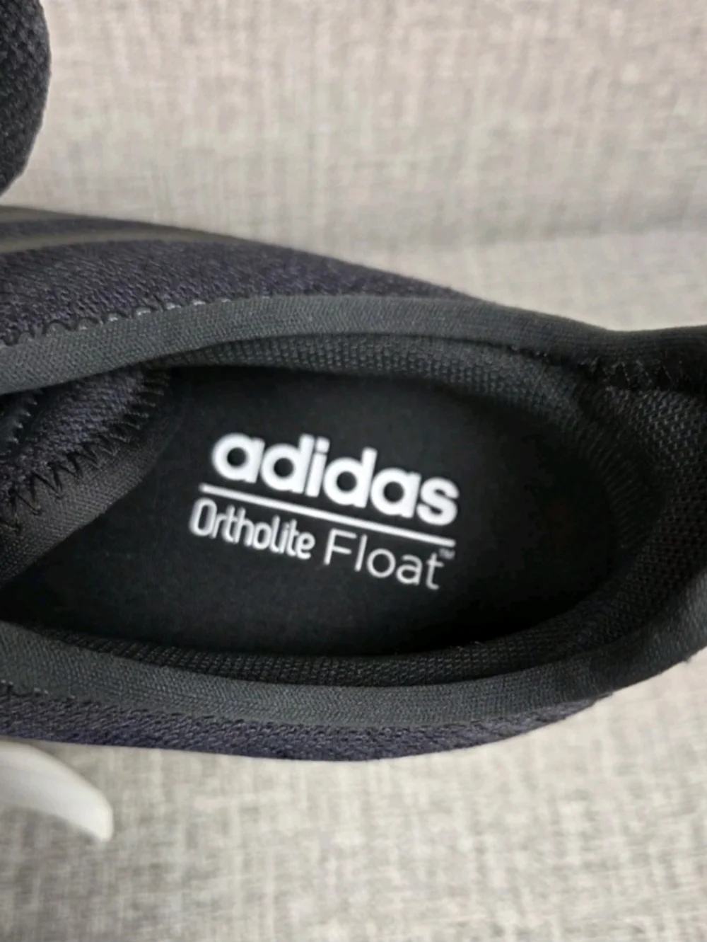 Adidas New True Chill Men’s 8 Sneakers Grey Black DA9852 Ortholite Float